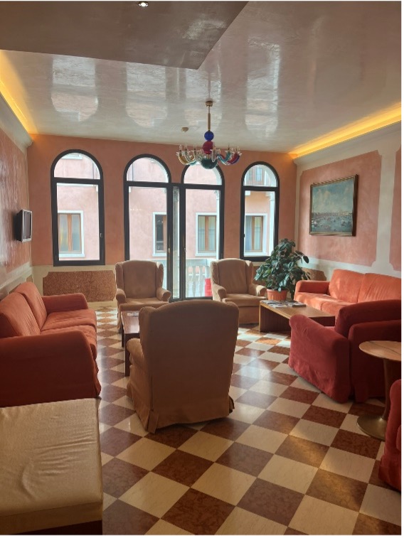 De inrichting van Hotel Nazionale